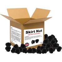 100-Piece Graphite-Coated Skirt Nuts for Pilot Hub Wheels Quali-T-Solutions
