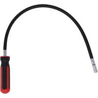 Tournevis flexible extra-long avec adaptateur carr&eacute; 1/4" x hexagonal 1/4" Quali-T-Solutions