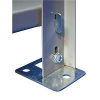 Patte d'assise pour rayonnage enclenchable Interlok Quali-T-Solutions