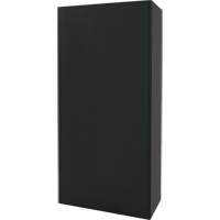 Armoire de rangement Hi-Boy, Acier, 4 Tablettes, 72" h x 36" la x 18" P, Noir Quali-T-Solutions