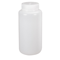 Wide-Mouth Bottles, Round, 8 oz., Plastic Quali-T-Solutions