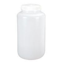 Wide-Mouth Bottles, Round, 1/2 gal., Plastic Quali-T-Solutions
