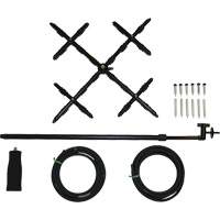 Ensemble de matrices de v&eacute;locit&eacute; en 16 points a/manche t&eacute;lescopique pour balom&egrave;tre Quali-T-Solutions