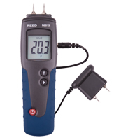 Wood Moisture Meter with Calibration Certificate, 6-99% Moisture Range, -31°-176°F (-35°-80°C) Temperature Range Quali-T-Solutions