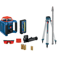 Ensemble laser rotatif horizontal auto-nivelant Revolve2000, 2000' (609,6 m), 670 N.m Quali-T-Solutions