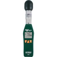 Compteur de contrainte thermique &agrave; thermom&egrave;tre globe mouill&eacute; Extech Quali-T-Solutions