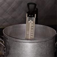 Premium Candy/Deep Fry Thermometer, Contact, Digital, 60-400°F (20-200°C) Quali-T-Solutions