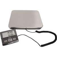 Digital Receiving Scale, 220 lbs. Cap., 1 lbs. Graduations Quali-T-Solutions