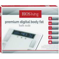 Premium Digital Body Fat Scale, 441 lbs. Cap., 100 g Graduations Quali-T-Solutions