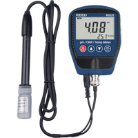 pH/mV Meter with Temperature Quali-T-Solutions