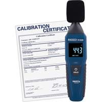 Bluetooth Smart Series Sound Level Meter with Calibration Certificate, 30 - 130 dB Measuring Range Quali-T-Solutions