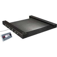 Balance Defender 2500 pour baril, Capacit&eacute; de 2500 lb, 2,5' lo x 2,5' la Quali-T-Solutions