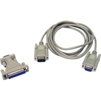 C&acirc;ble d'imprimante PC-TxxP &agrave; neuf broches pour certaines balances et balances d'&eacute;tabli Quali-T-Solutions