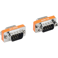 Adaptateur m&acirc;le-&agrave;-m&acirc;le DB9 Quali-T-Solutions