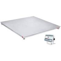 Balance de plancher lavable DEFENDER 5000, Capacit&eacute; de 2500 lb, 48" la x 48" lo Quali-T-Solutions