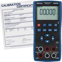 Simulateur de tension/courant avec certificat de traçabilit&eacute; Quali-T-Solutions