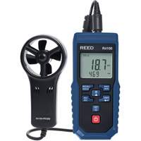 Vane Thermo-Anemometer with Air Volume, Data Logging, 0.4 - 30 m/sec Air Velocity Range Quali-T-Solutions