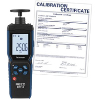 Tachym&egrave;tre combin&eacute; &agrave; contact et laser avec certification traçable, Contact/Photo (sans contact) Quali-T-Solutions