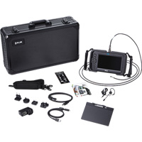 High-Performance Videoscope Kit with Dual HD Camera & Long Camera Probe, 1280" L x 720" W Display, 1024 x 600 pixels, 4.9 mm (0.19") Camera Head Quali-T-Solutions