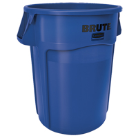 Contenants ronds Brute, Vrac, Poly&eacute;thyl&egrave;ne, 44 gal. US Quali-T-Solutions