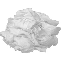 Chiffon, Coton/Polyester, Blanc, 20 lb Quali-T-Solutions