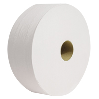 Pro Perform Toilet Paper, Jumbo Roll, 2 Ply, 1400' Length, White Quali-T-Solutions