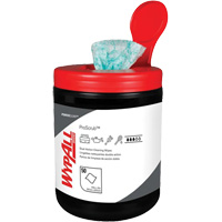 Lingettes nettoyantes &agrave; double action Wypall, 50 lingettes, 12" x 10-1/2" Quali-T-Solutions