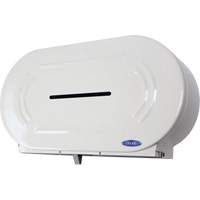 Distributeur double de papier hygi&eacute;nique g&eacute;ant, Multiple Capacit&eacute; du rouleau Quali-T-Solutions