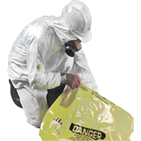 Sure-Guard Hazardous Waste Removal Liners, Asbestos, 40" L x 26" W, 3 mil Quali-T-Solutions
