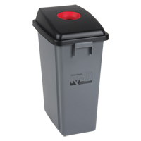 Classification des d&eacute;chets - couvercle, Couvercle ouvert, Plastique, Convient aux contenants  Quali-T-Solutions