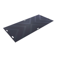 Protecteur de sol LibertyMat d'usage moyen, 4' x 8', Poly&eacute;thyl&egrave;ne haute densit&eacute;, Textur&eacute;, Noir Quali-T-Solutions