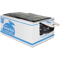 Sacs &agrave; d&eacute;chets de calibre industriel, Fort, 36" la x 26" lo, 0,85 mils, Noir Quali-T-Solutions