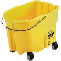 Wavebrake&reg; Mop Bucket, 8.75 US Gal. (35 qt.) Capacity, Yellow Quali-T-Solutions