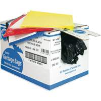 Sacs &agrave; d&eacute;chets industriels, 3T-Fort, 35" la x 50" lo, 2,7 mils, Orange Quali-T-Solutions