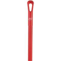 Manche ultra hygi&eacute;nique, Balai/Grattoir/Raclette, Rouge, Ergonomique, 59" lo Quali-T-Solutions