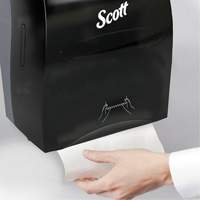 Scott&reg; Essential Hand Towel Roll Dispenser, Manual/No-Touch, 12.63" W x 10.2" D x 16.13" H Quali-T-Solutions