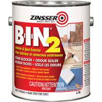 Appr&ecirc;t B-I-N 2, Blanc, Tr&egrave;s mat, 3,78 L, Gallon Quali-T-Solutions