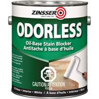 Appr&ecirc;t inodore &agrave; base d'huile qui bloque les taches, Blanc, Tr&egrave;s mat, 3,78 L, Gallon Quali-T-Solutions