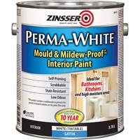 Peinture int&eacute;rieure Mold & Mildew-Proof Perma-White, 3,78 L, Gallon, Blanc Quali-T-Solutions