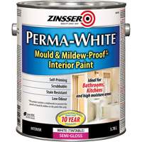 Peinture int&eacute;rieure Mold & Mildew-Proof Perma-White, 3,78 L, Gallon, Blanc Quali-T-Solutions