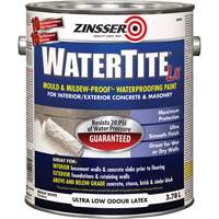 Peinture &agrave; l'&eacute;preuve de l'eau Mold & Mildew-Proof Watertite LX, 3,78 L, Gallon, Blanc Quali-T-Solutions
