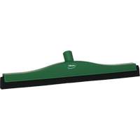 Fixed Head Food Hygiene Floor Squeegee, 20", Green Quali-T-Solutions