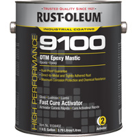 9100 System DTM Epoxy Mastic Fast Cure Activator, Gallon Quali-T-Solutions