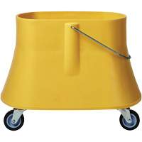 Seau pour vadrouille Champ, Capacit&eacute; de 10 gal. US (40 pintes), Jaune Quali-T-Solutions
