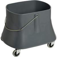 Seau pour vadrouille Champ, Capacit&eacute; de 10 gal. US (40 pintes), Gris Quali-T-Solutions