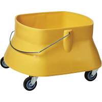 Seau pour vadrouille Champ, Capacit&eacute; de 8 gal. US (32 pintes), Jaune Quali-T-Solutions
