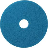 Tampons de nettoyage pour planchers, 12", Nettoyage/&agrave; r&eacute;curer, Bleu Quali-T-Solutions