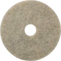 Tampons &agrave; polir pour planchers Porko Plus, 19", Lustrage/Brunissage, Beige Quali-T-Solutions