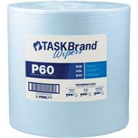Chiffons de premi&egrave;re qualit&eacute; P60 TaskBrand, Tout usage, 13" lo x 12" la Quali-T-Solutions