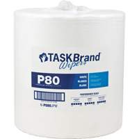 Chiffons de premi&egrave;re qualit&eacute; P80 TaskBrand, Robuste, 13" lo x 12" la Quali-T-Solutions